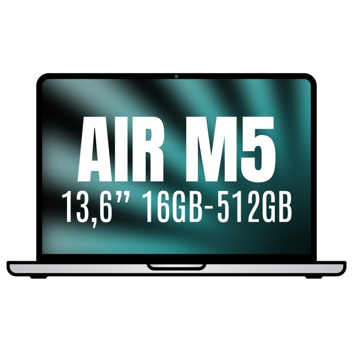 Apple MacBook Air 13,6 pulgadas M5 16GB 512GB SSD Plata
